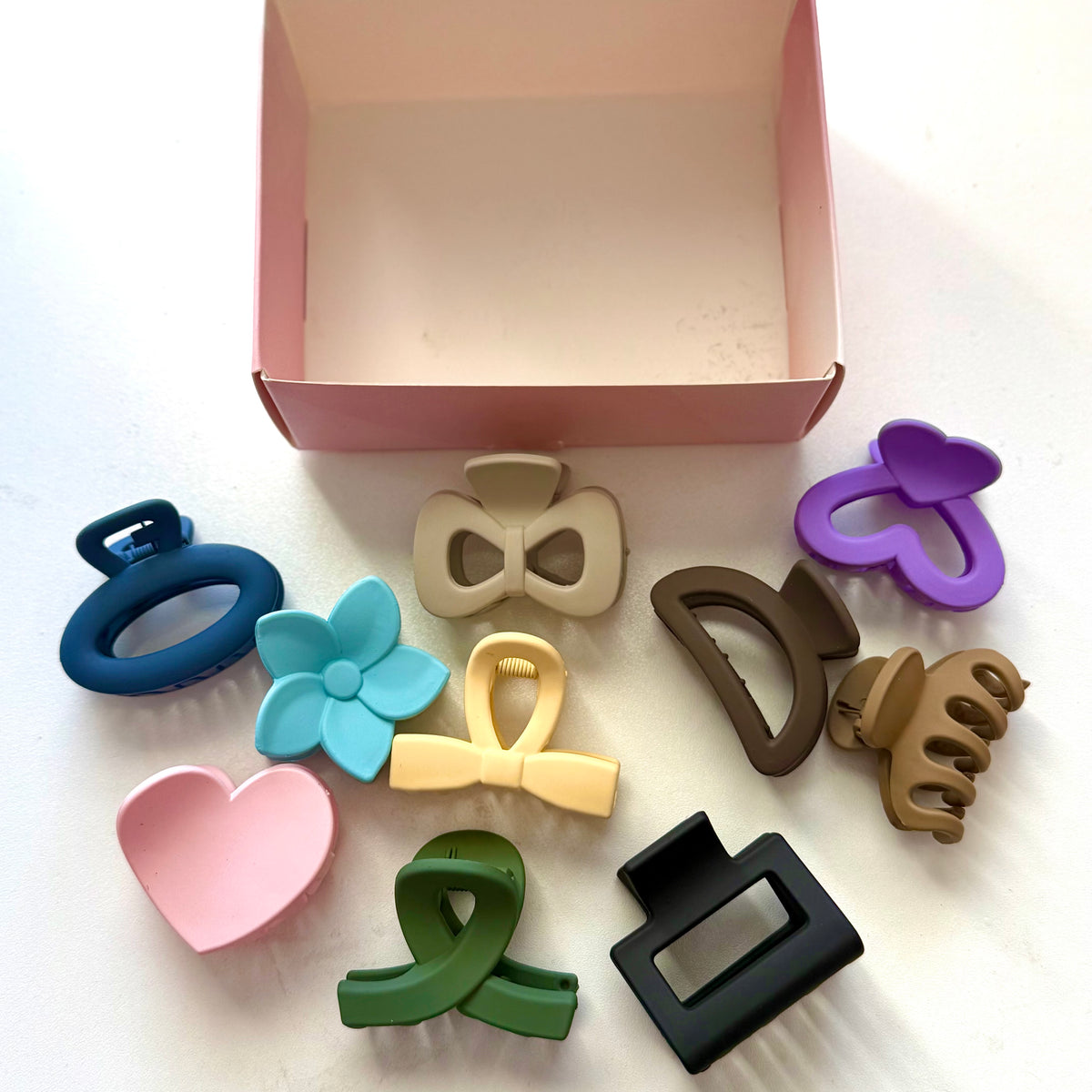 Shaped Claw Clip Set - Made to Order