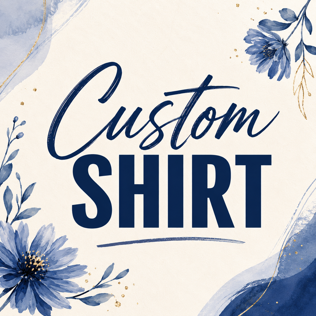 Design Your Custom - MTO Shirt