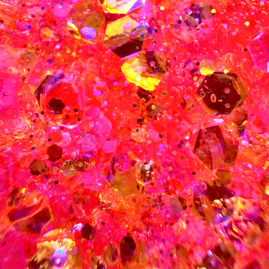 Lava Lamp Glitter Gel