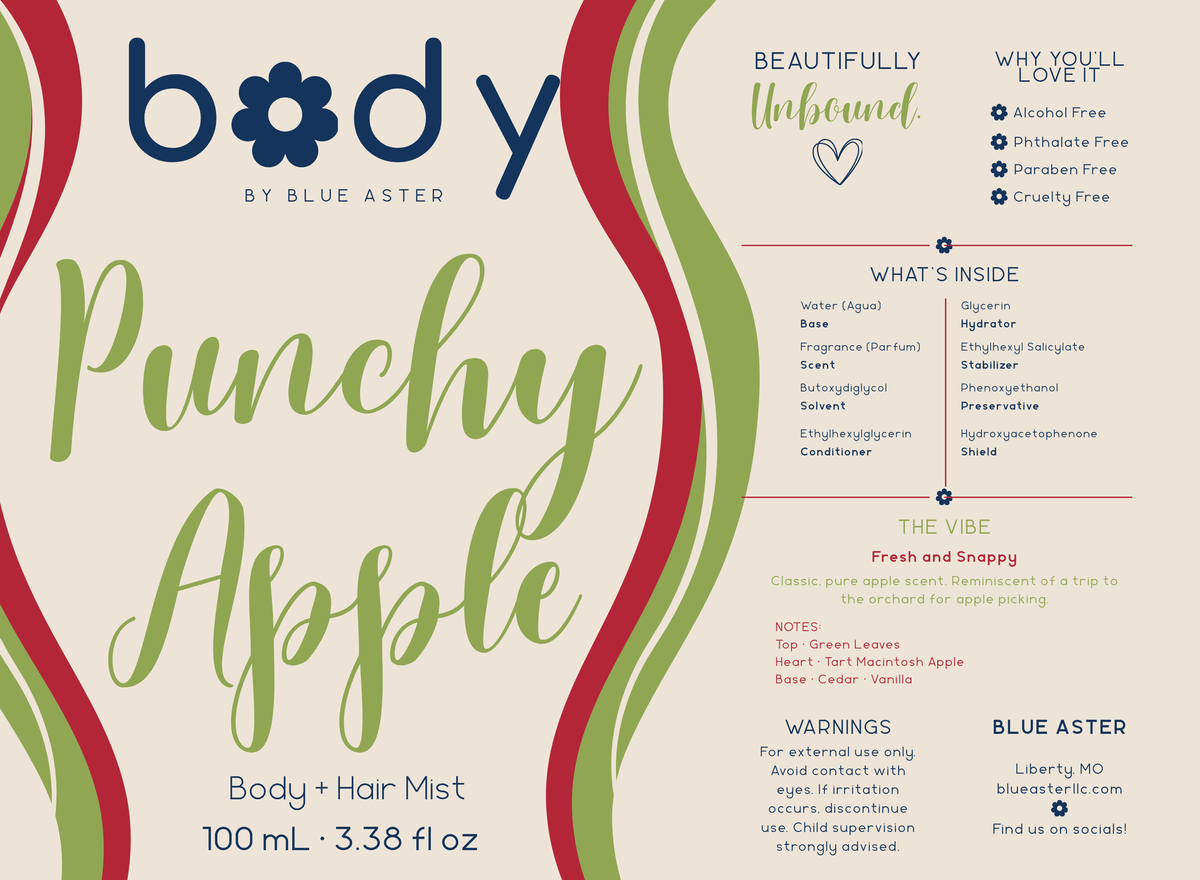 Punchy Apple • Body Mist