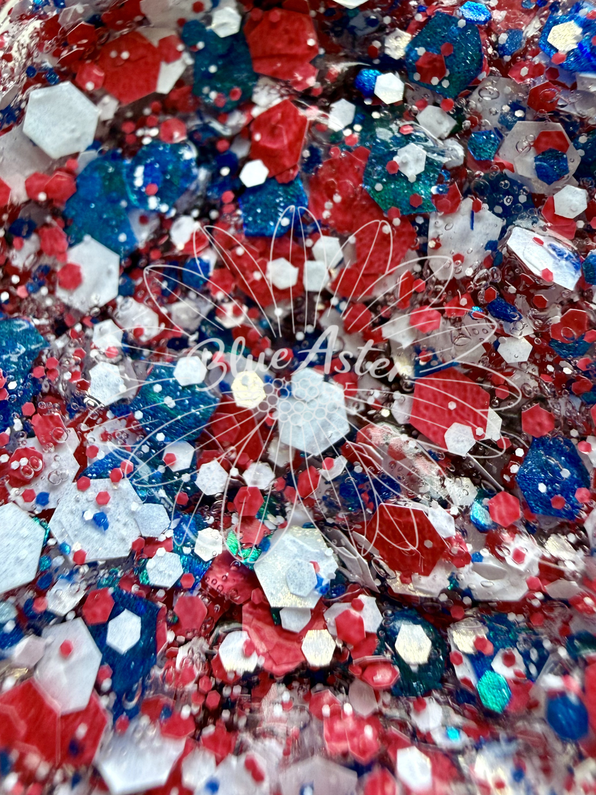 Americana Glitter Gel
