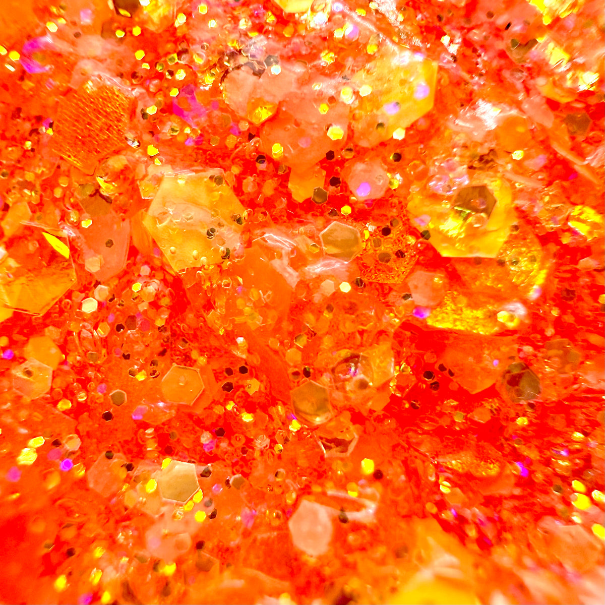 Splat Glitter Gel GLOWS
