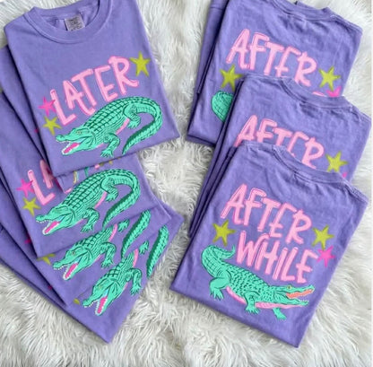 Later Alligator Front and Back Full Set - MTO Shirt
