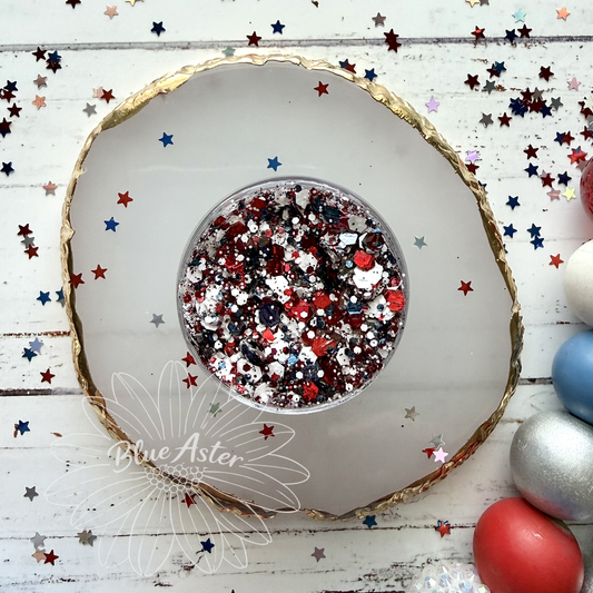 Old Glory Glitter Gel