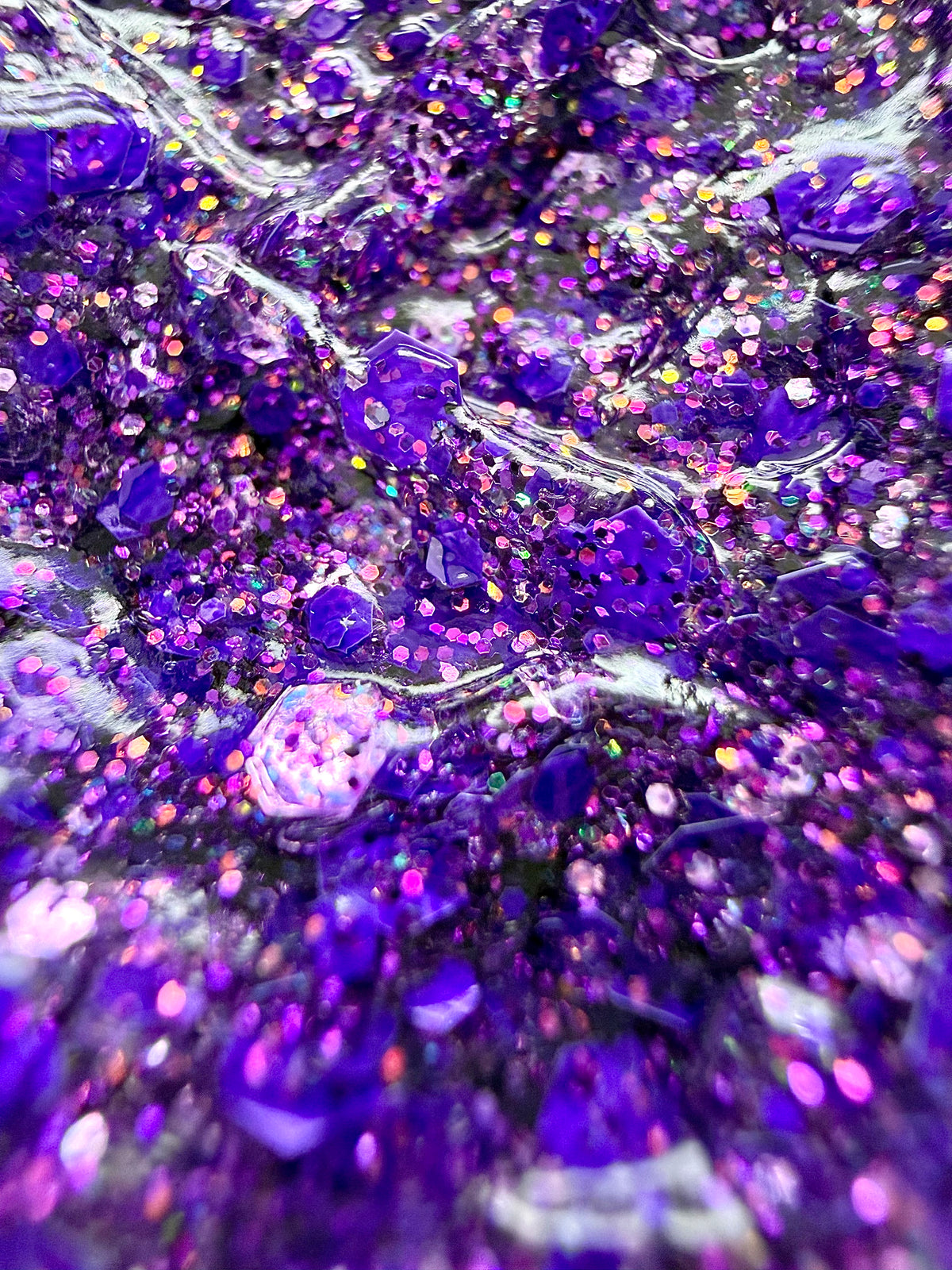 Grape Crush Glitter Gel