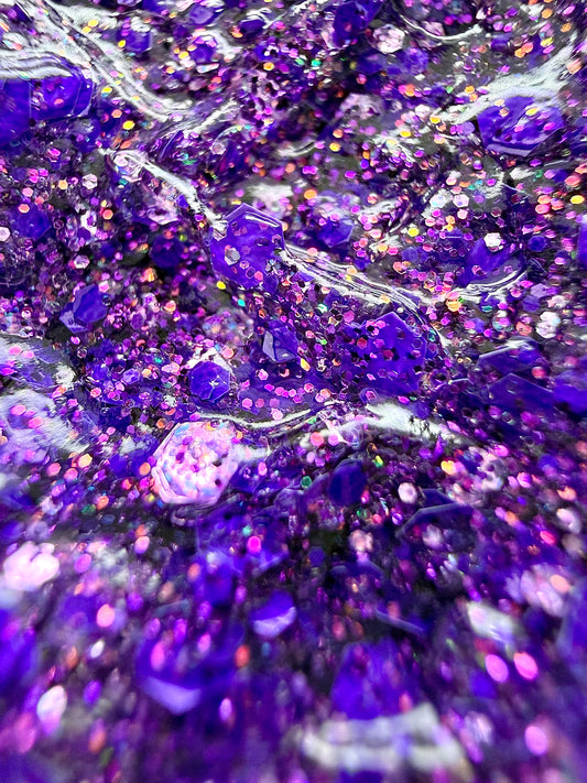 Grape Crush Glitter Gel