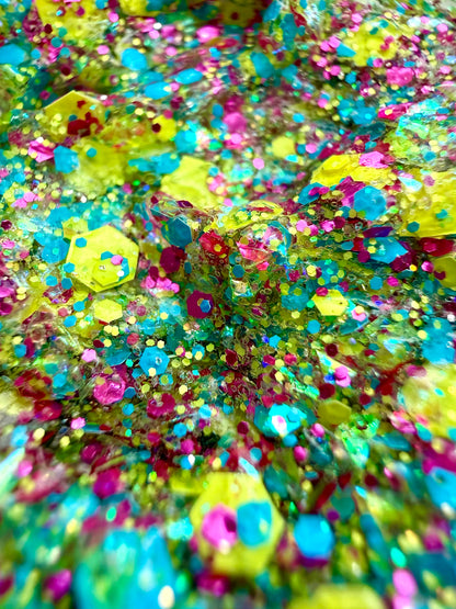 Electric Vibe Glitter Gel