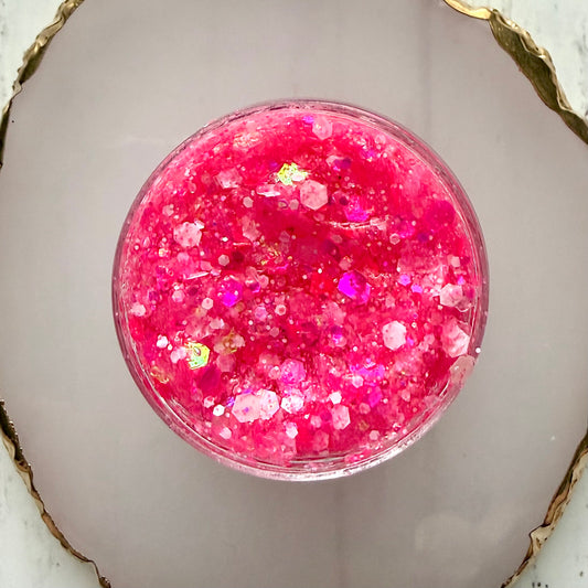 Pink Slush Glitter Gel