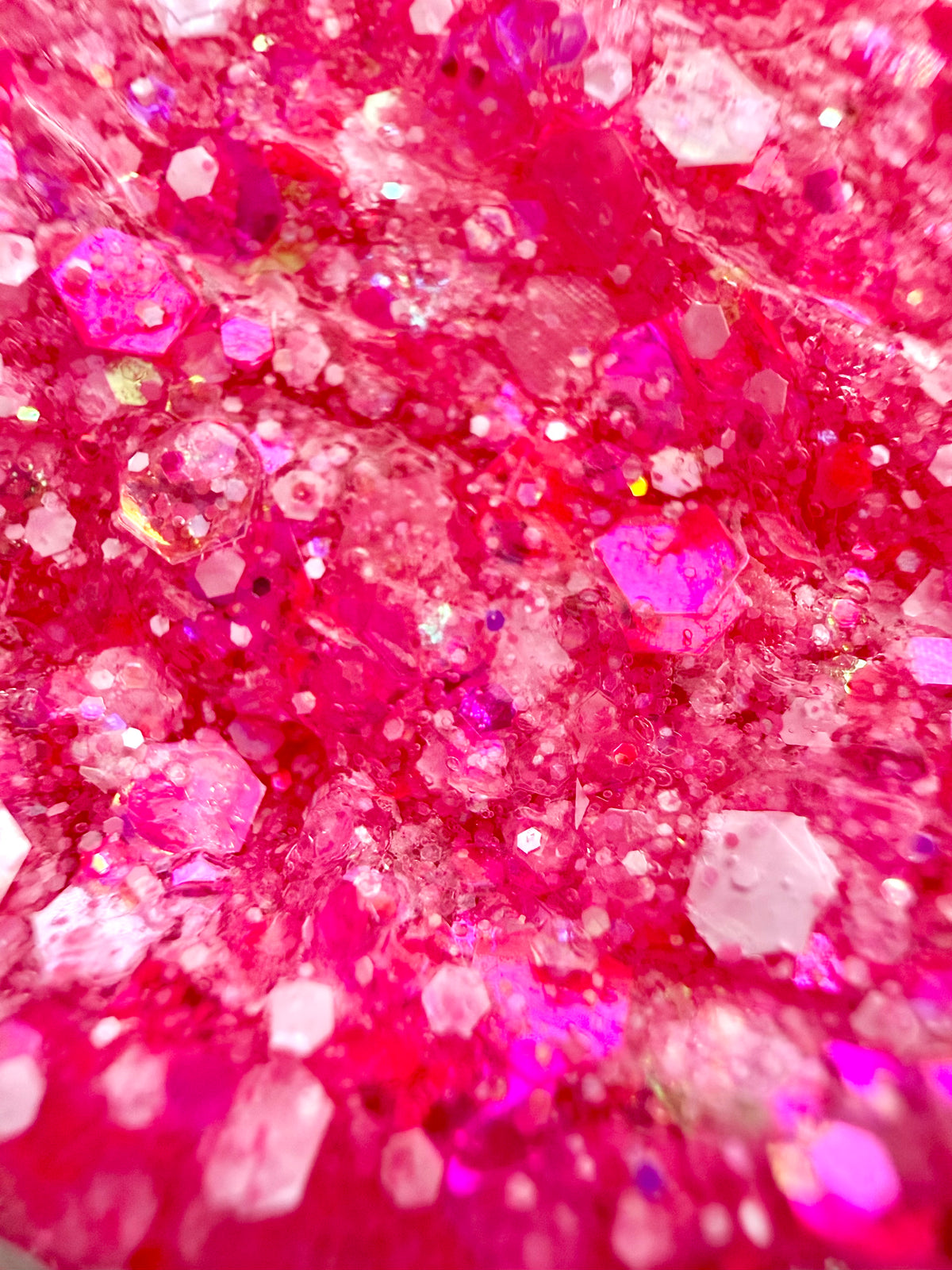 Pink Slush Glitter Gel