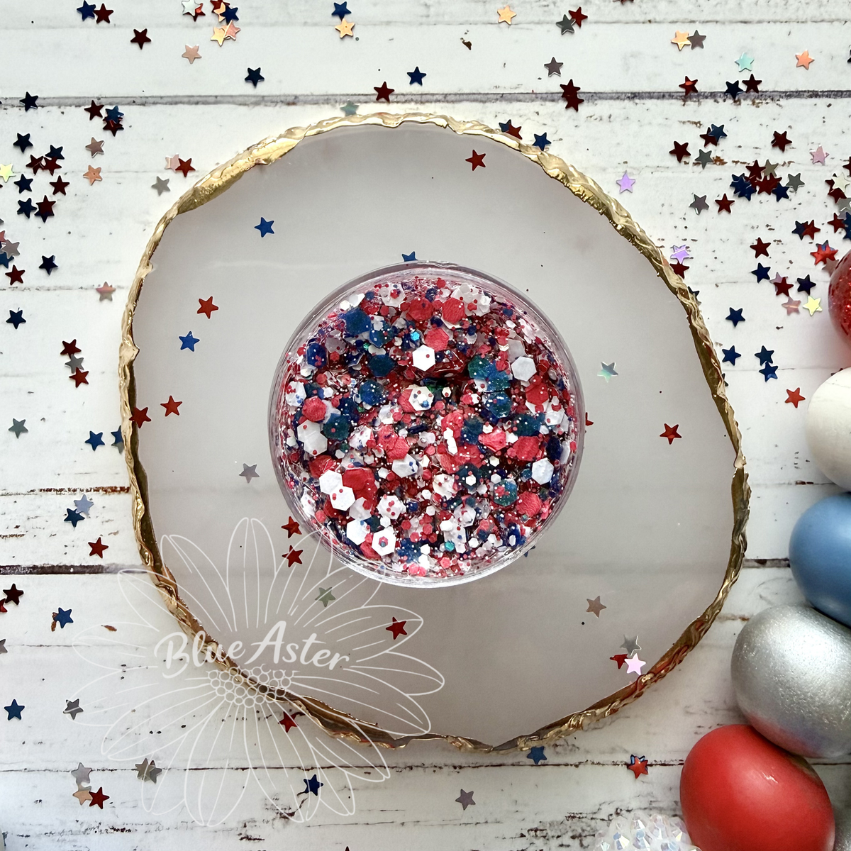 Americana Glitter Gel