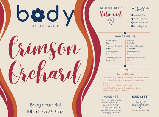 Crimson Orchard • Body Mist