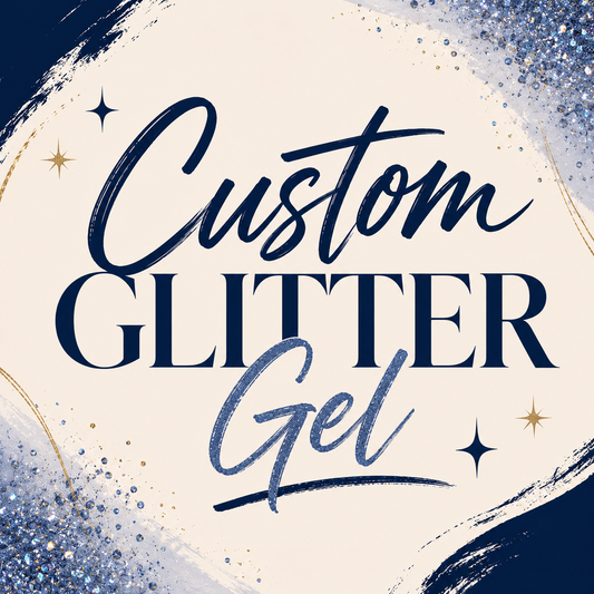 Custom Glitter Gel
