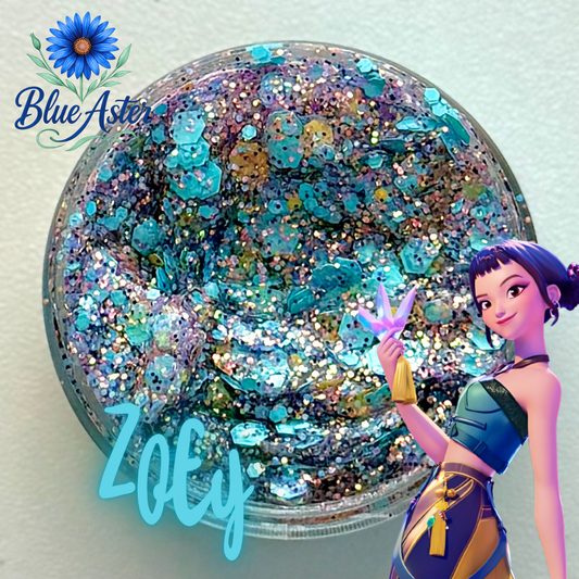 Zoey Glitter Gel