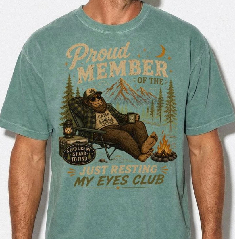 Just Resting My Eyes - MTO Shirt