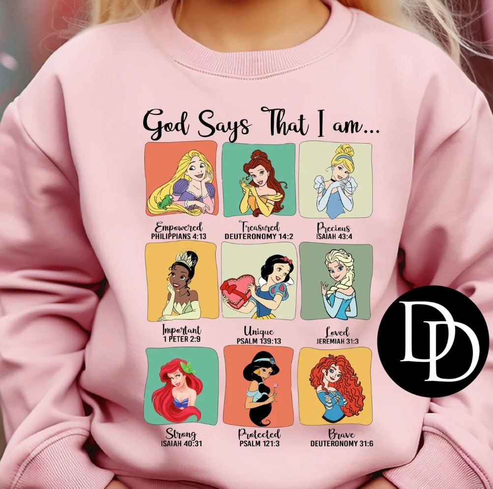 Princesses God Says - MTO Shirt