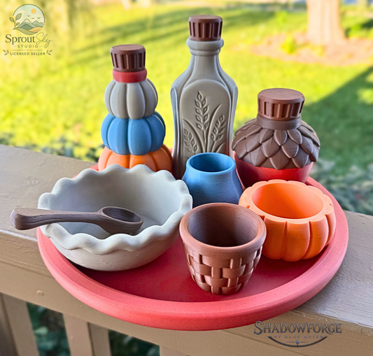 Fall Sensory Playset